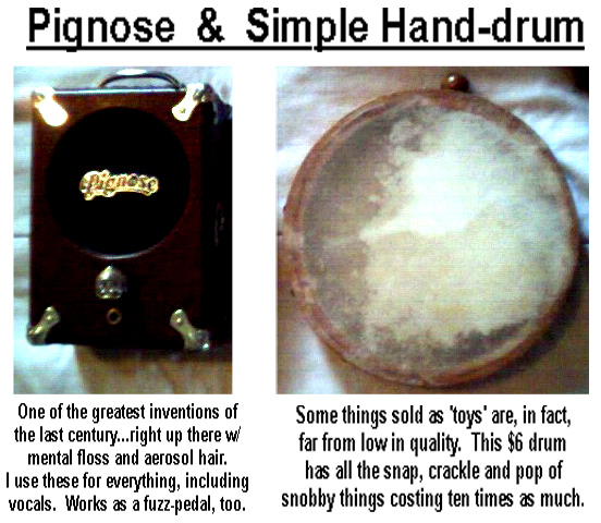 Pignose& simple hand-drum